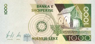 Albania 1.000 Lekë, 1996 reverse