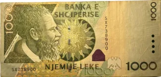 Albania 1.000 Lekë, 2001-2011 obverse