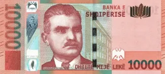Albania 10.000 Lekë, 2019 obverse