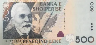 Albania 500 Lekë, 2001-2015 obverse