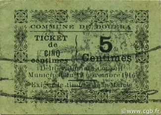 Alger, Department of 5 Centimes, 1916 obverse