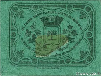 Alger, Department of 5 Centimes,  reverse