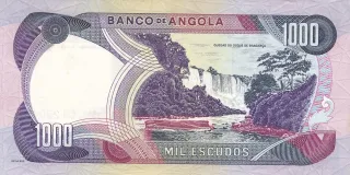 Angola 1.000 Escudos, 1972 reverse