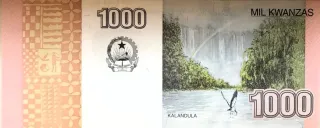 Angola 1.000 Kwanzas, 2012 reverse