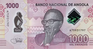 Angola 1.000 Kwanzas, 2020-2023 obverse