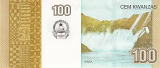 Angola 100 Kwanzas, 2012 reverse