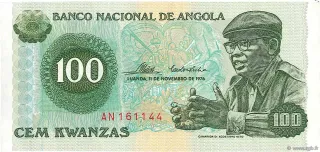 Angola 100 Kwanzas, 1976 obverse