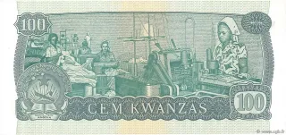 Angola 100 Kwanzas, 1976 reverse