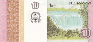 Angola 10 Kwanzas, 2012 reverse