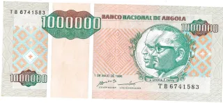 Angola 1 Kwanzas Reajustados, 1995 obverse