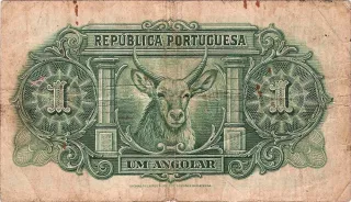 Angola 1 Angolares, 1948 reverse