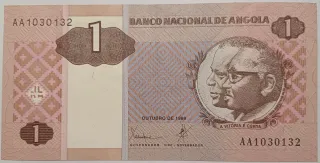 Angola 1 Kwanza, 1999 obverse