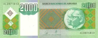 Angola 2.000 Kwanzas, 2003-2011 obverse