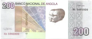 Angola 200 Kwanzas, 2012 obverse