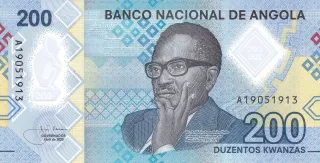 Angola 200 Kwanzas, 2020 obverse