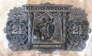 Angola 2 Angolares, 1948 reverse