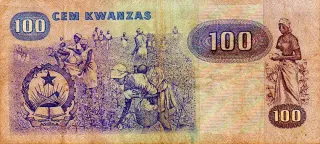 Angola 5.000 Kwanzas, 1987 reverse
