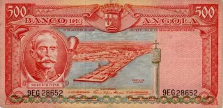 Angola 500 Escudos, 1956 obverse