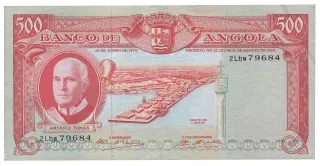 Angola 500 Escudos, 1962-1970 obverse
