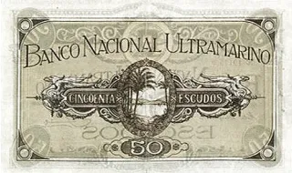 Angola 50 Escudos, 1920 reverse