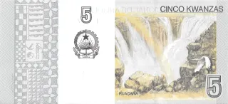 Angola 5 Kwanzas, 2012 reverse