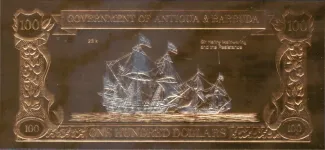 Antigua and Barbuda 100 Dollars, 1981 obverse