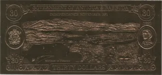 Antigua and Barbuda 30 Dollars, 1981 obverse