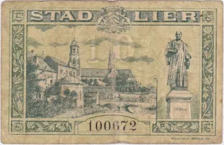 Antwerp, Province of 10 Centimes, 1918 obverse