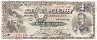 Argentina 2 Pesos, 1895 image