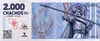 Argentine provinces 2.000 Chachos, 2024 obverse