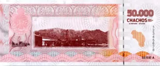 Argentine provinces 50.000 Chachos, 2024 reverse