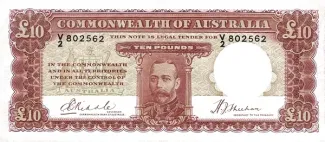 Australia 10 Pounds, 1934 image