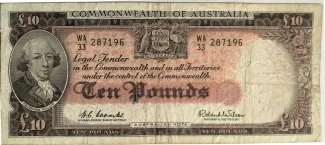 Australia 10 Pounds, 1960 image