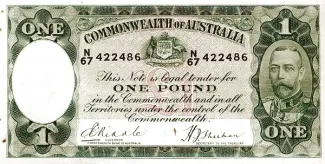 Australia 1 Pound, 1933 image
