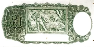 Australia 1 Pound, 1933-1938 reverse