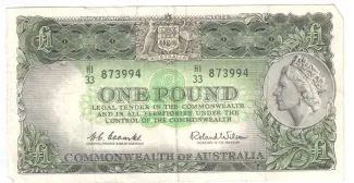 Australia 1 Pound, 1961 image
