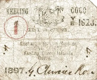 Australia 1 Rupee, 1879 obverse