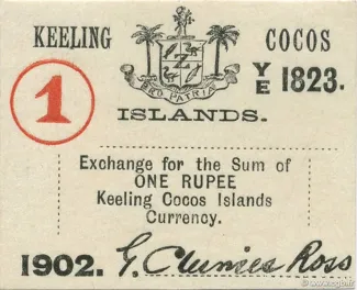 Australia 1 Rupee, 1902 obverse