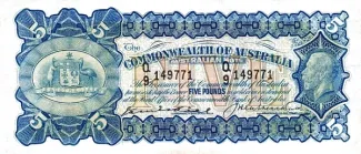 Australia 5 Pounds, 1932 image