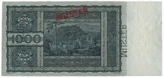 Austria 1.000 Schilling, 1930 reverse