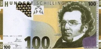 Austria 100 Schilling, 1995 - Unissued obverse