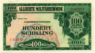 Austria 100 Schilling, 1945 P-110 obverse