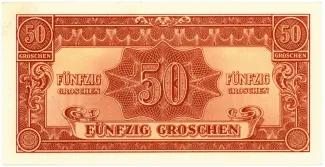 Austria 50 Groschen, 1944 P-102 obverse