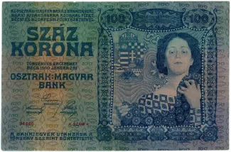 Austrian Empire 100 Kronen, 1910 reverse