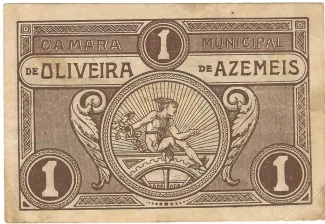 Aveiro, District of 1 Centavo,  obverse