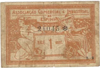 Aveiro, District of 1 Centavo, 1920 obverse