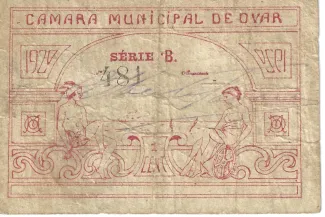 Aveiro, District of 1 Centavos, 1920 obverse