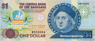 Bahamas 1 Dollars, 1992 P-50 obverse