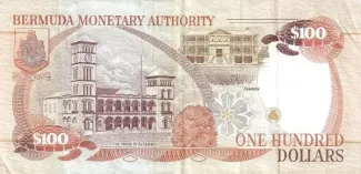 Bermuda 100 Dollars - Elizabeth II, 1997 reverse