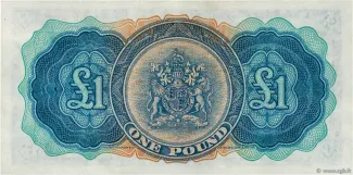 Bermuda 1 Pound - Elizabeth II, 1952-1966 reverse